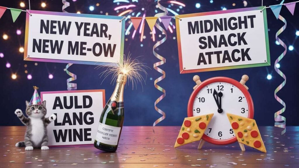 . Punchy One-Liners That Pack a Laugh-New year puns
