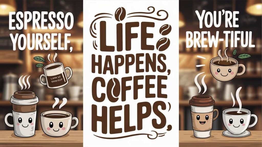 Short & Hilarious Coffee Puns-coffee puns
