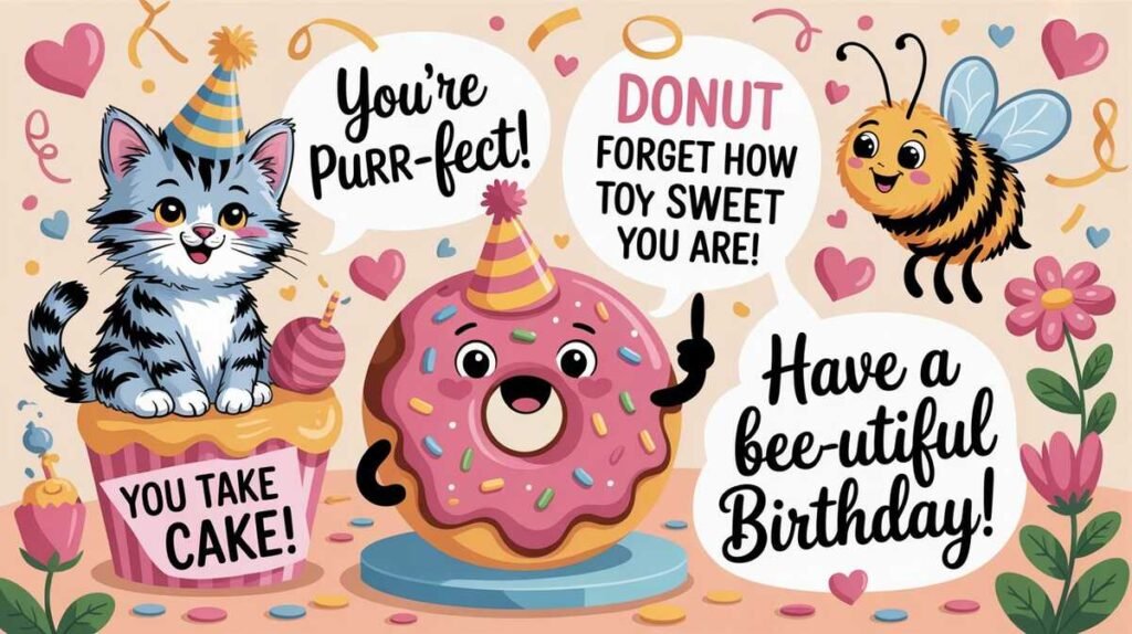 Cute Birthday puns