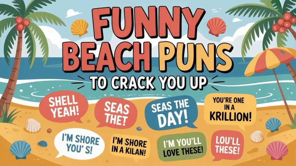 Beach puns
