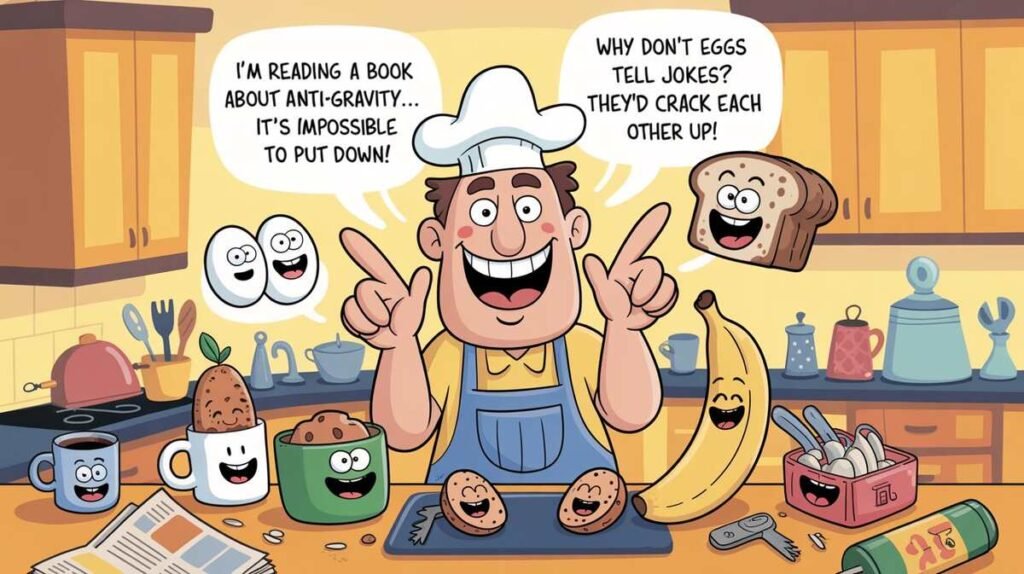 Food and Daily Life Dad Jokes