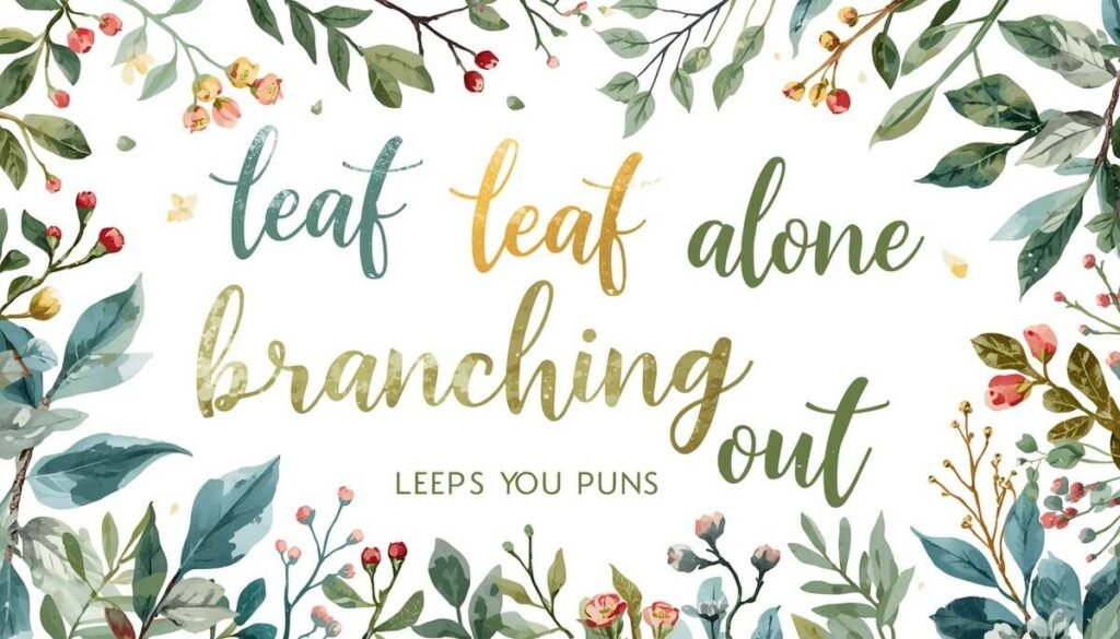 Clever Leaf Puns for Instagram Captions