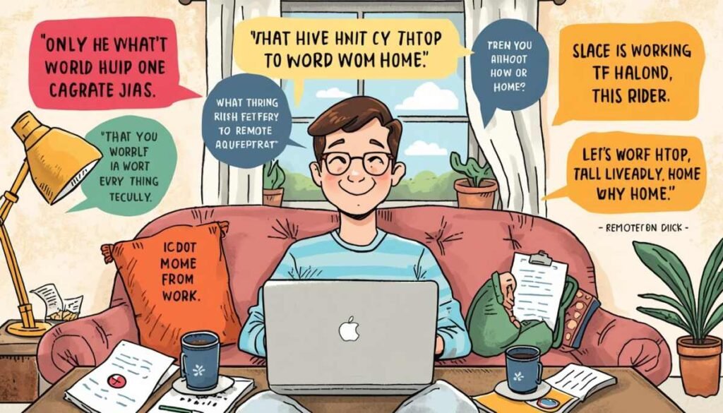 Work From Home One-Liners