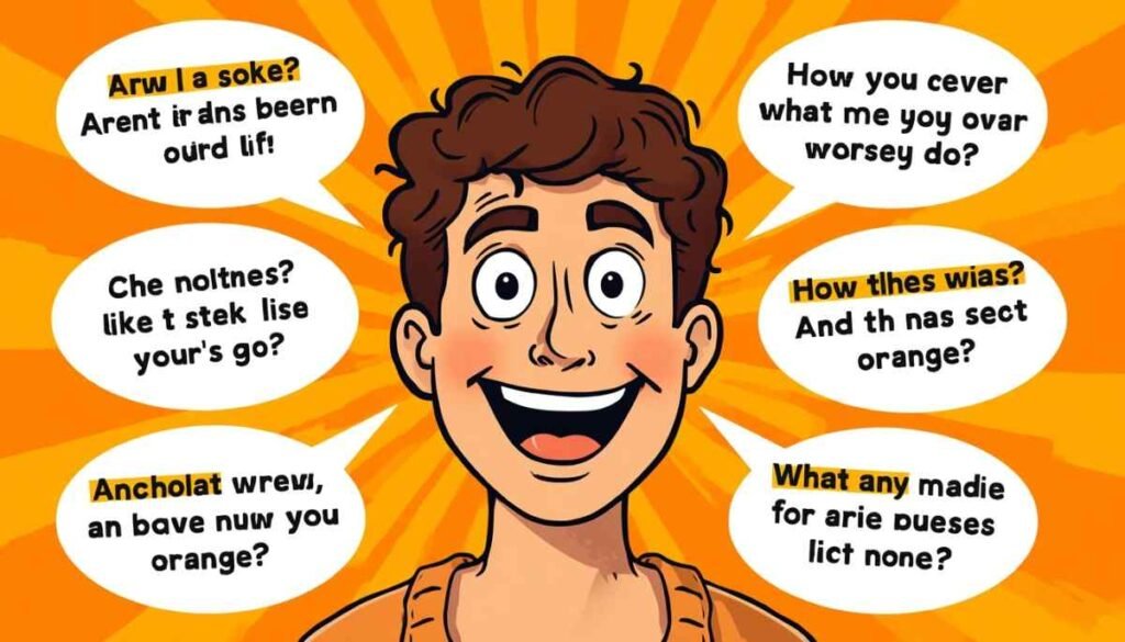 4. Orange Jokes (Q&A Format)