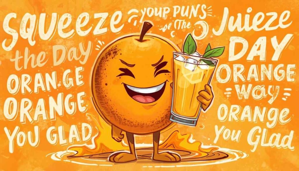 6. Orange Juice Puns