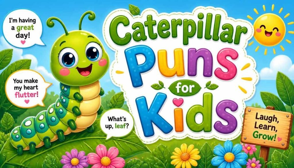 Caterpillar Puns for Kids