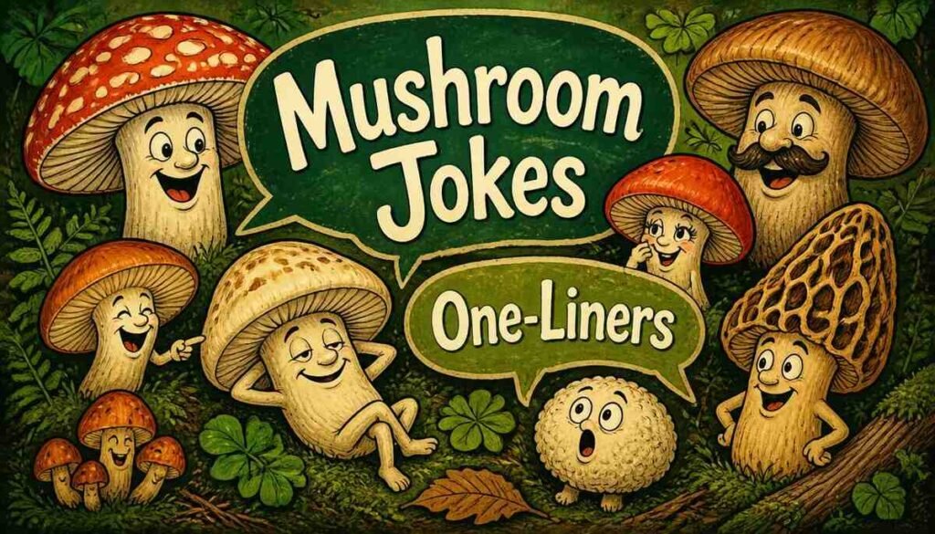 Mushroom Jokes and One-Liners