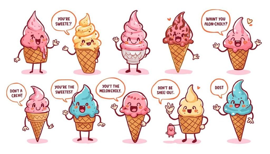 Funny Ice Cream Puns