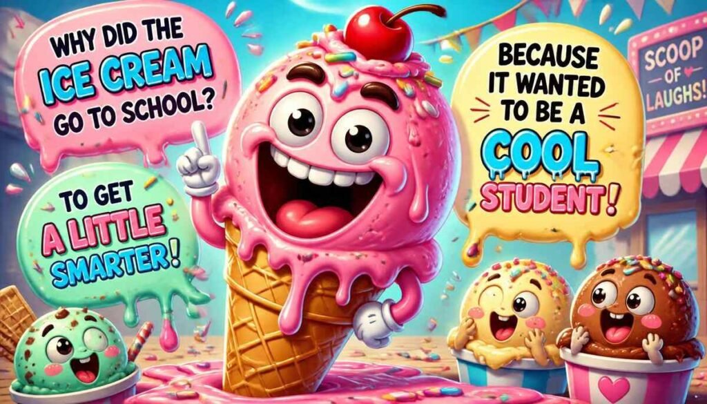 Ice Cream Jokes and One-Liners