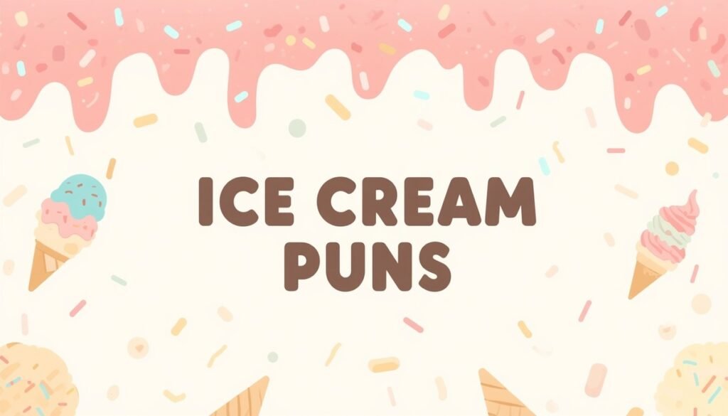 Ice Cream Puns for Instagram
