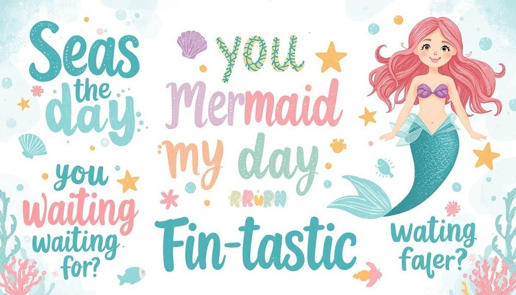 Short Mermaid Puns