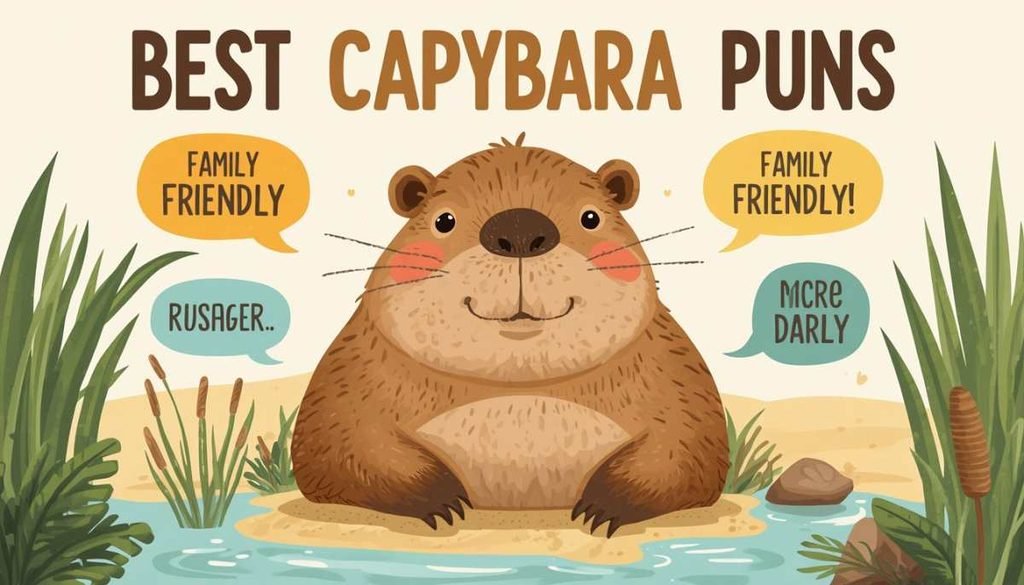 Best Capybara Puns