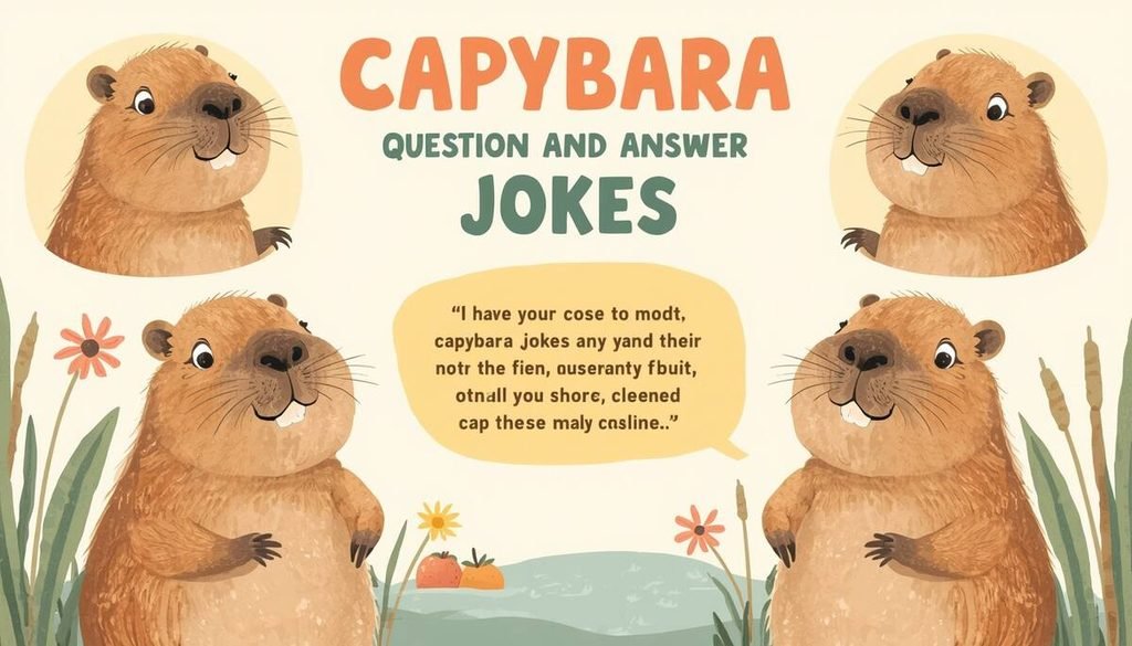 Capybara Question-and-Answer Jokes